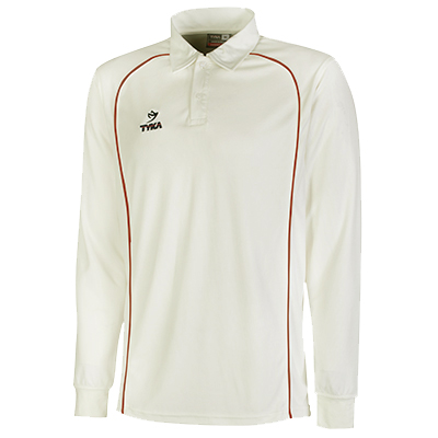 Club Shirt Long Sleeves - Red Piping